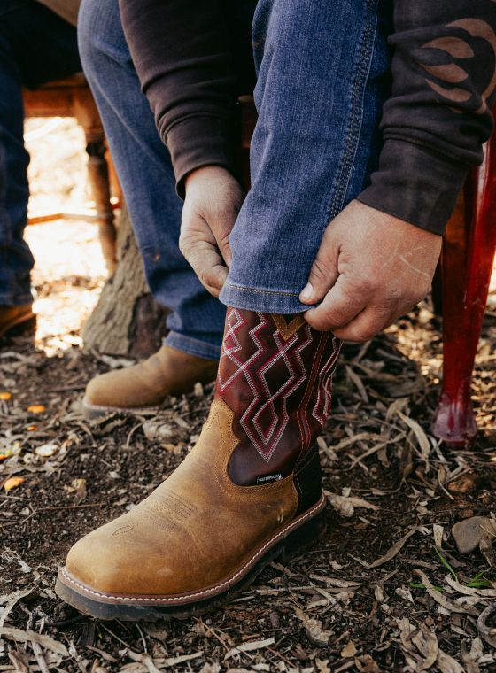 Western style boots