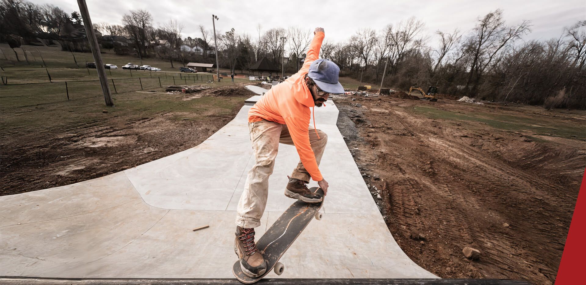 a man on a skateboard