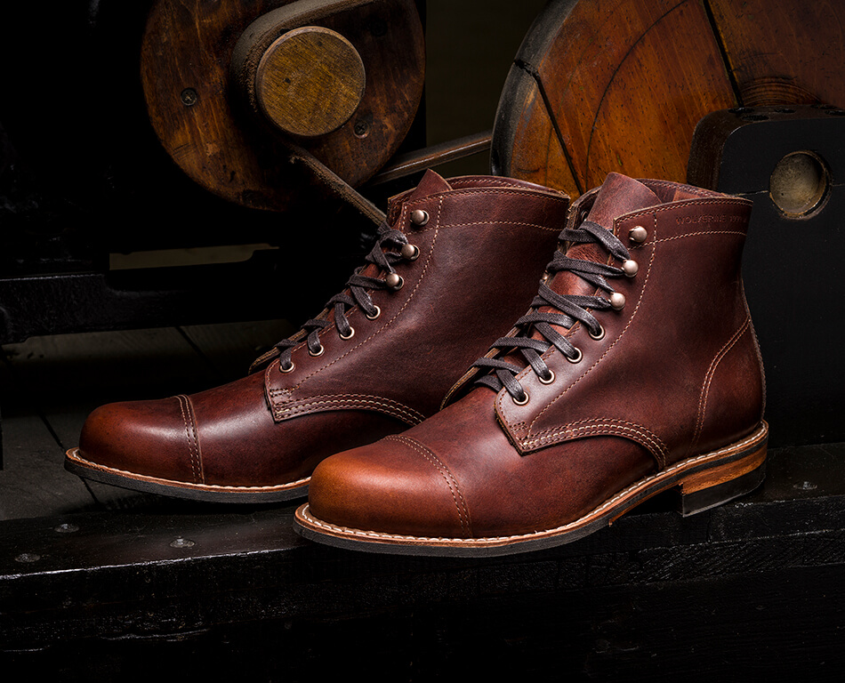 maintaining leather shoes